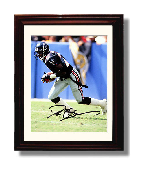 Deion Sanders - Atlanta Football Defensive Back Interception Runback 8x10 Canvas vintage football wall art