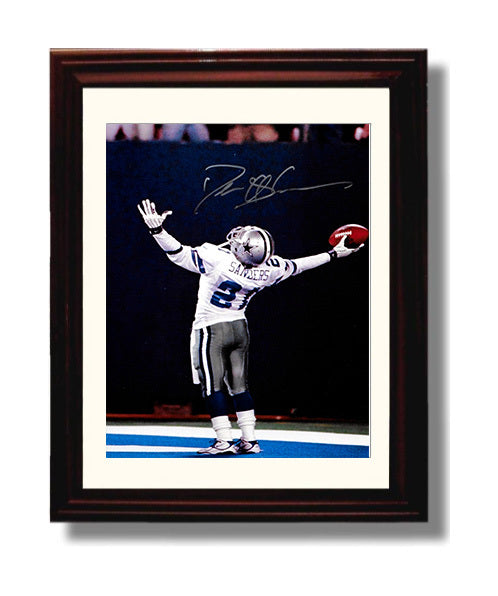 Deion Sanders - Showtime Swagger 8x10 Canvas vintage football wall art