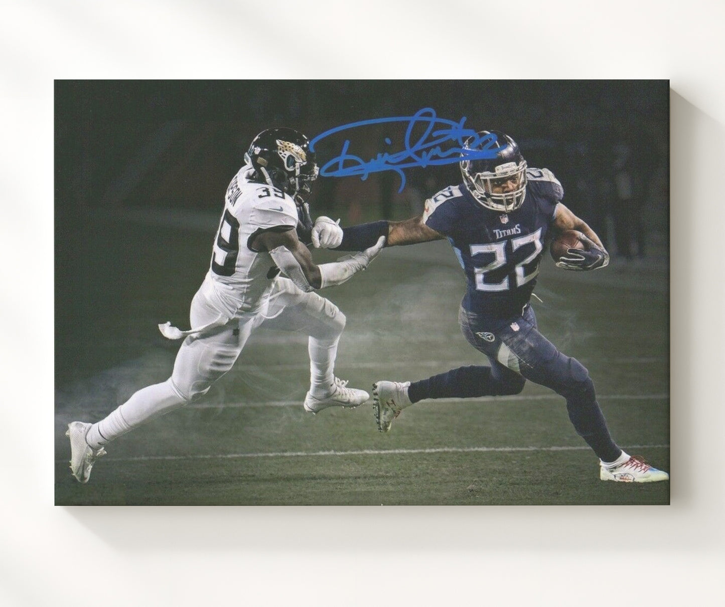 Derrick Henry - King Henry Breakaway Football Wall Art - football wall art print