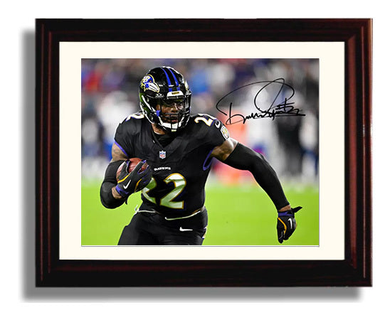 Derrick Henry - Ravens Crusher Football Wall Art - football wall art print