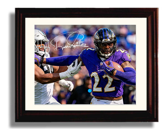 Derrick Henry - Stiff Arm Beast 8x10 Canvas vintage football wall art