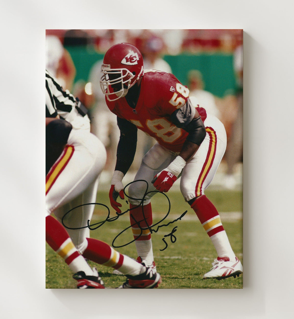 Derrick Thomas - Sack Machine 16x20 Gallery Frame vintage football wall art