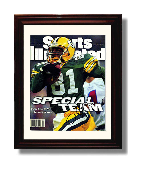 Desmond Howard Special Team - MVP Spark 8x10 Canvas vintage football wall art