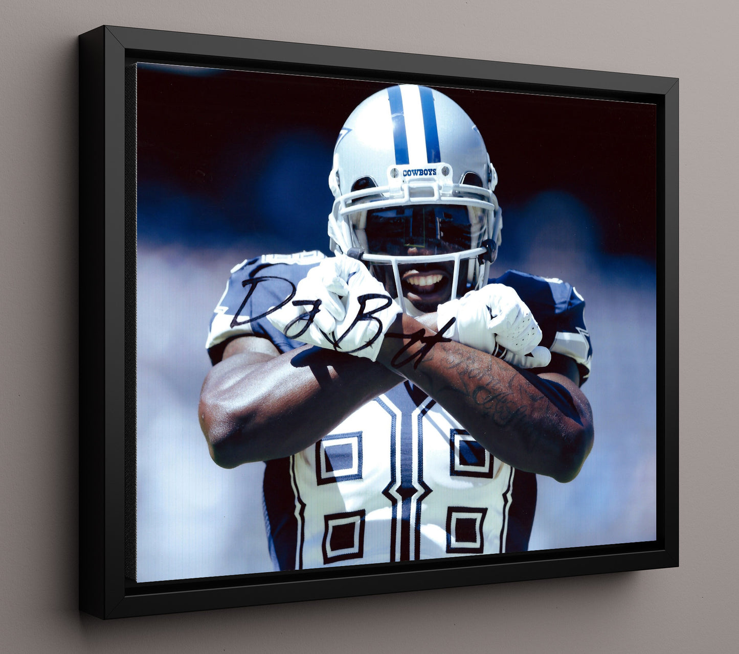 Dez Bryant - X Marks the Spot Football Wall Art - football wall art print