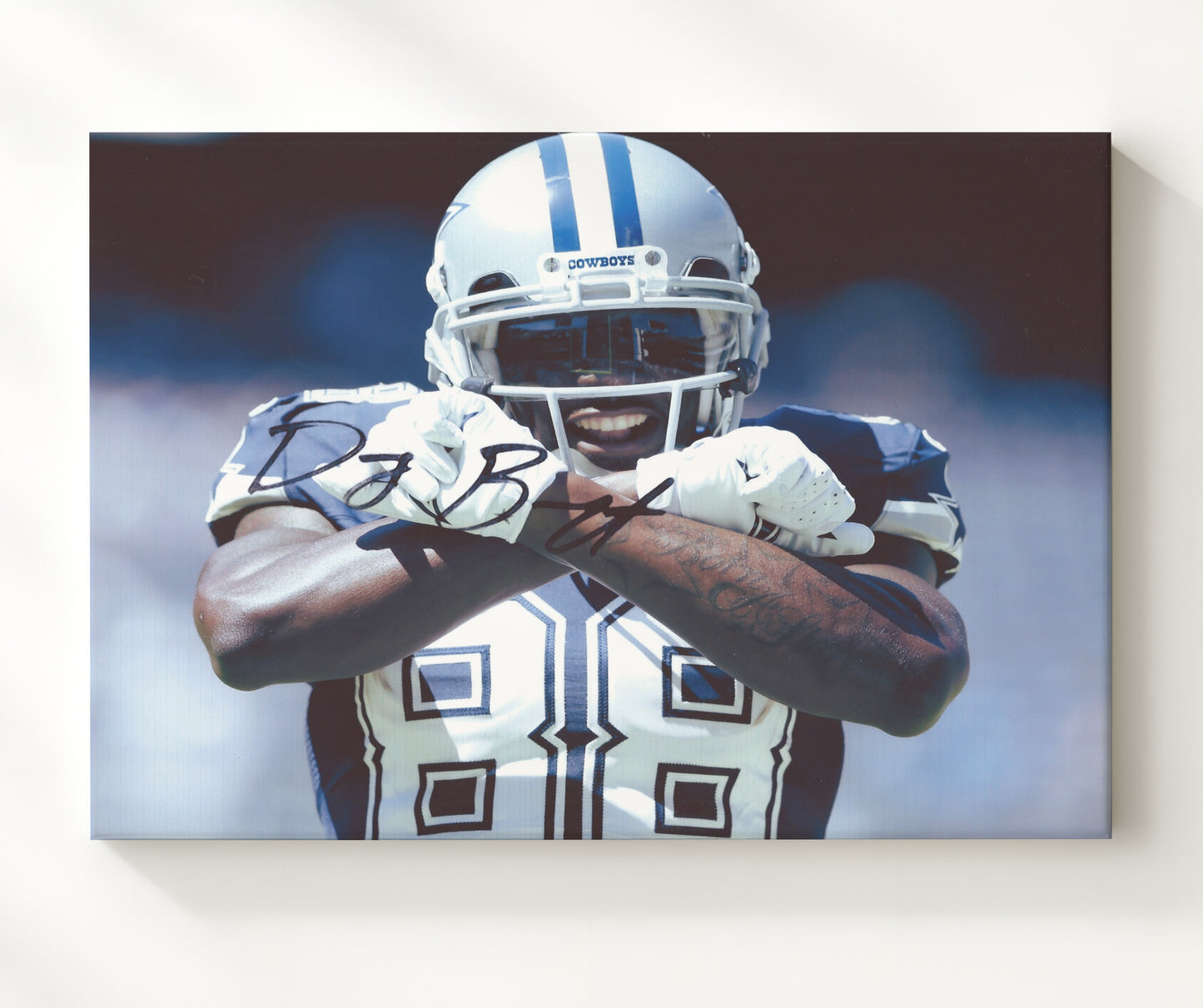 Dez Bryant - X Marks the Spot Football Wall Art - football wall art print