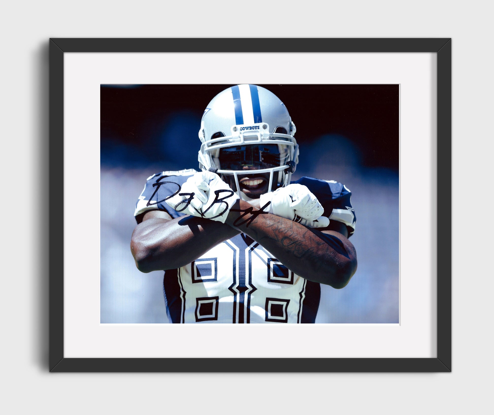 Dez Bryant - X Marks the Spot Football Wall Art - football wall art print