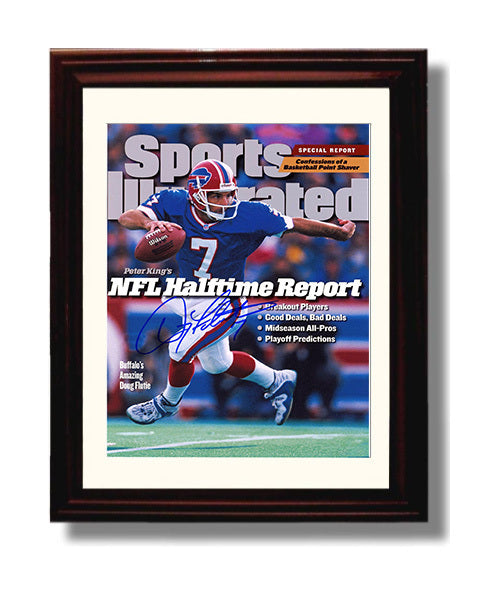 Doug Flutie - Halftime Magic 8x10 Canvas vintage football wall art