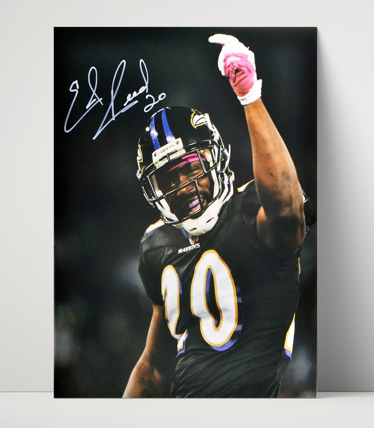 Ed Reed - Ballhawk Supreme Football Wall Art - football wall art print