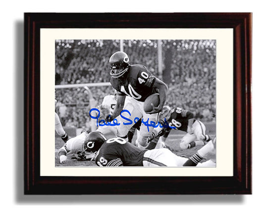 Gale Sayers - Kansas Comet in Motion 8x10 Canvas vintage football wall art