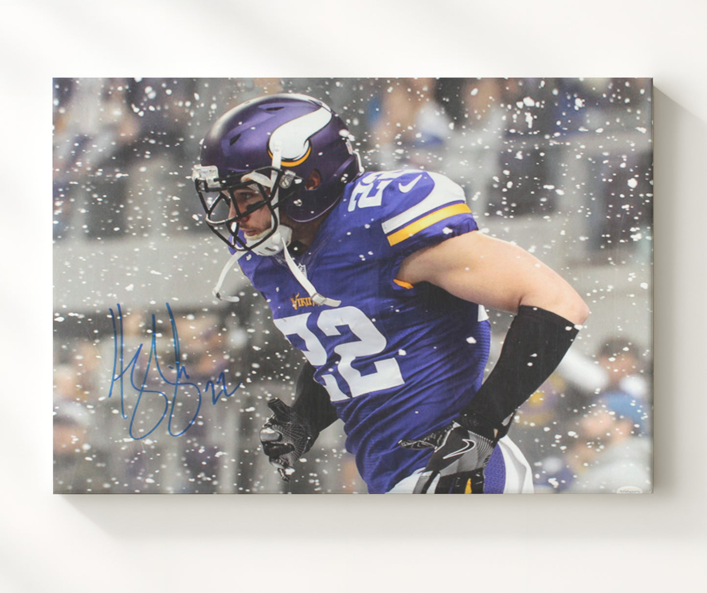 Harrison Smith - Winter Warrior Football Wall Art - football wall art print
