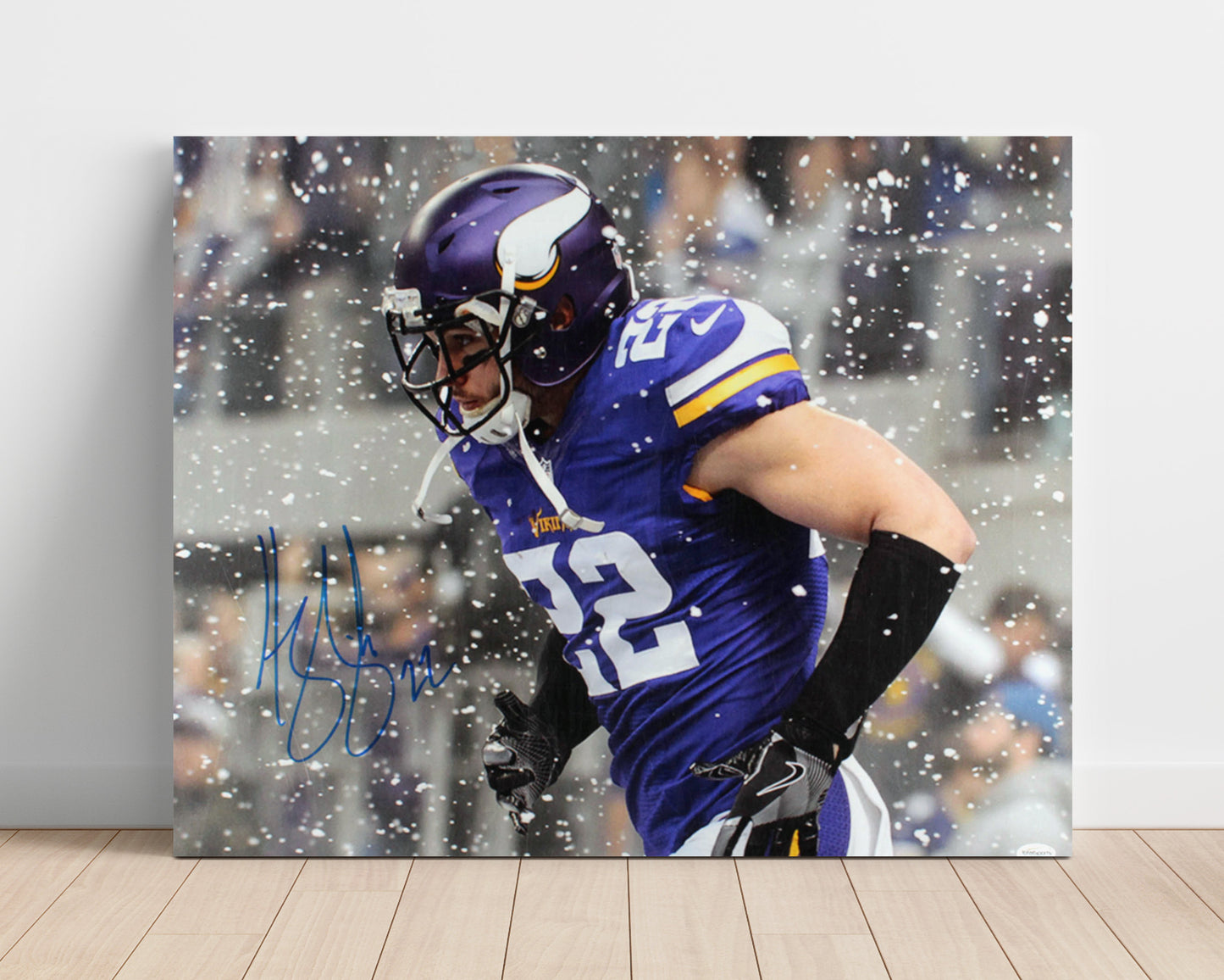 Harrison Smith - Winter Warrior Football Wall Art - football wall art print