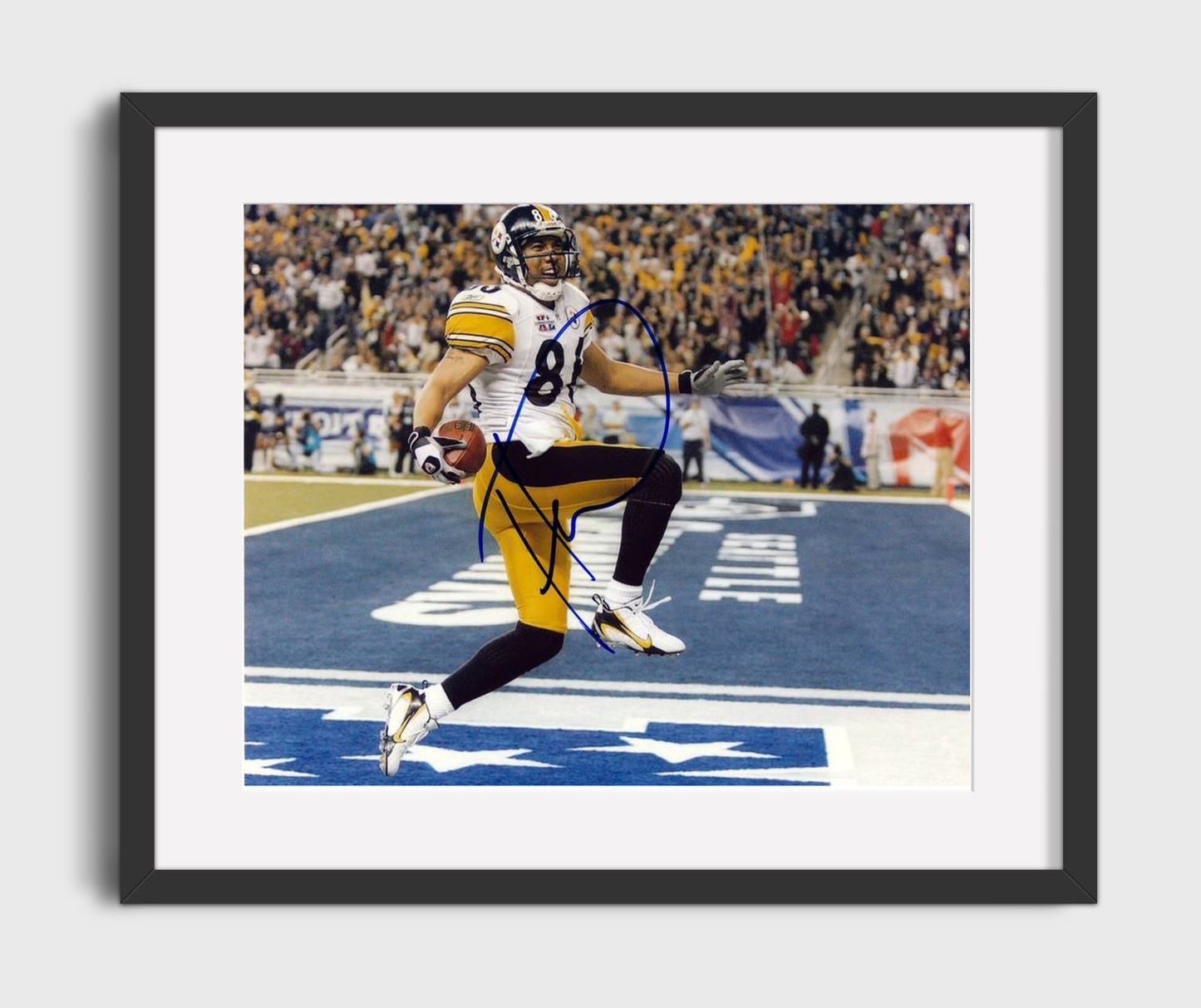 Hines Ward - Super Bowl Xl Mvp Football Wall Art - football wall art print