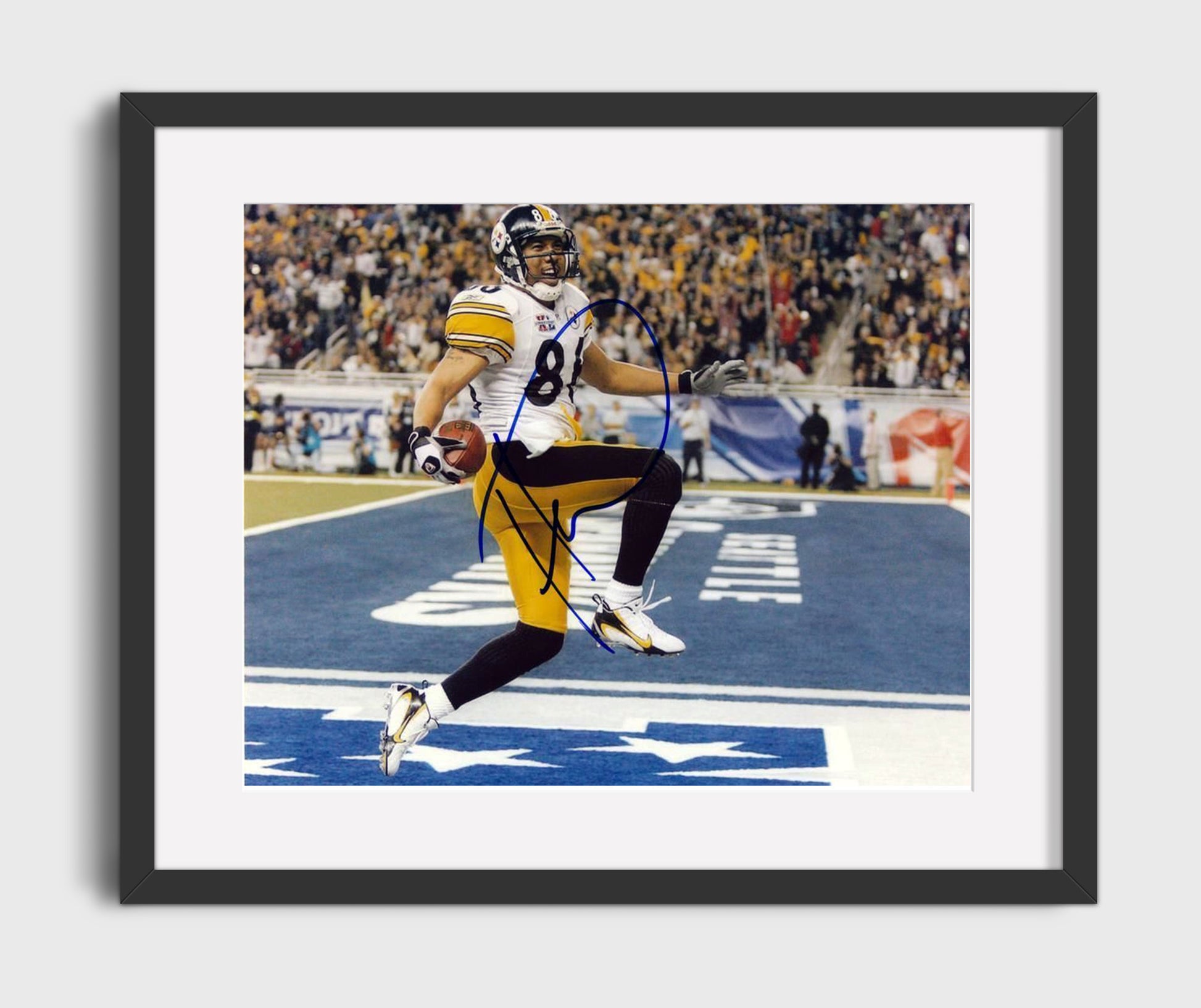 Hines Ward - Super Bowl Xl Mvp Football Wall Art - football wall art print