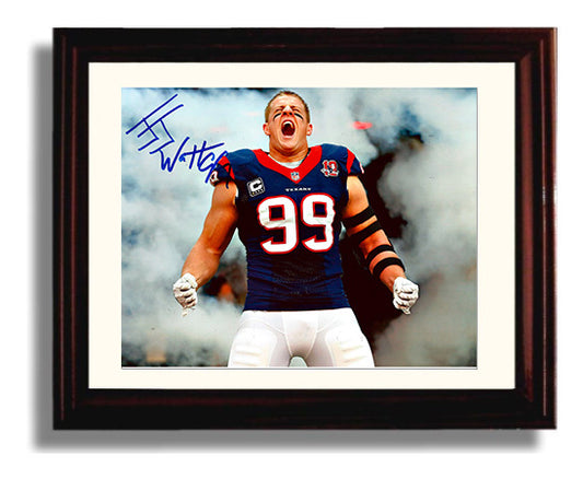 JJ Watt - Texans Powerhouse 8x10 Canvas vintage football wall art
