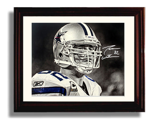 Jason Witten - Dallas Football Helmet 8x10 Canvas vintage football wall art