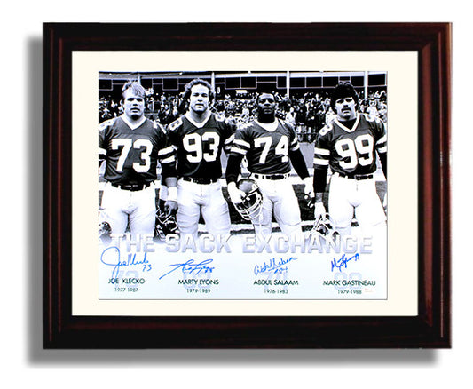 Jets Sack Exchange - QB Killers United 8x10 Canvas vintage football wall art