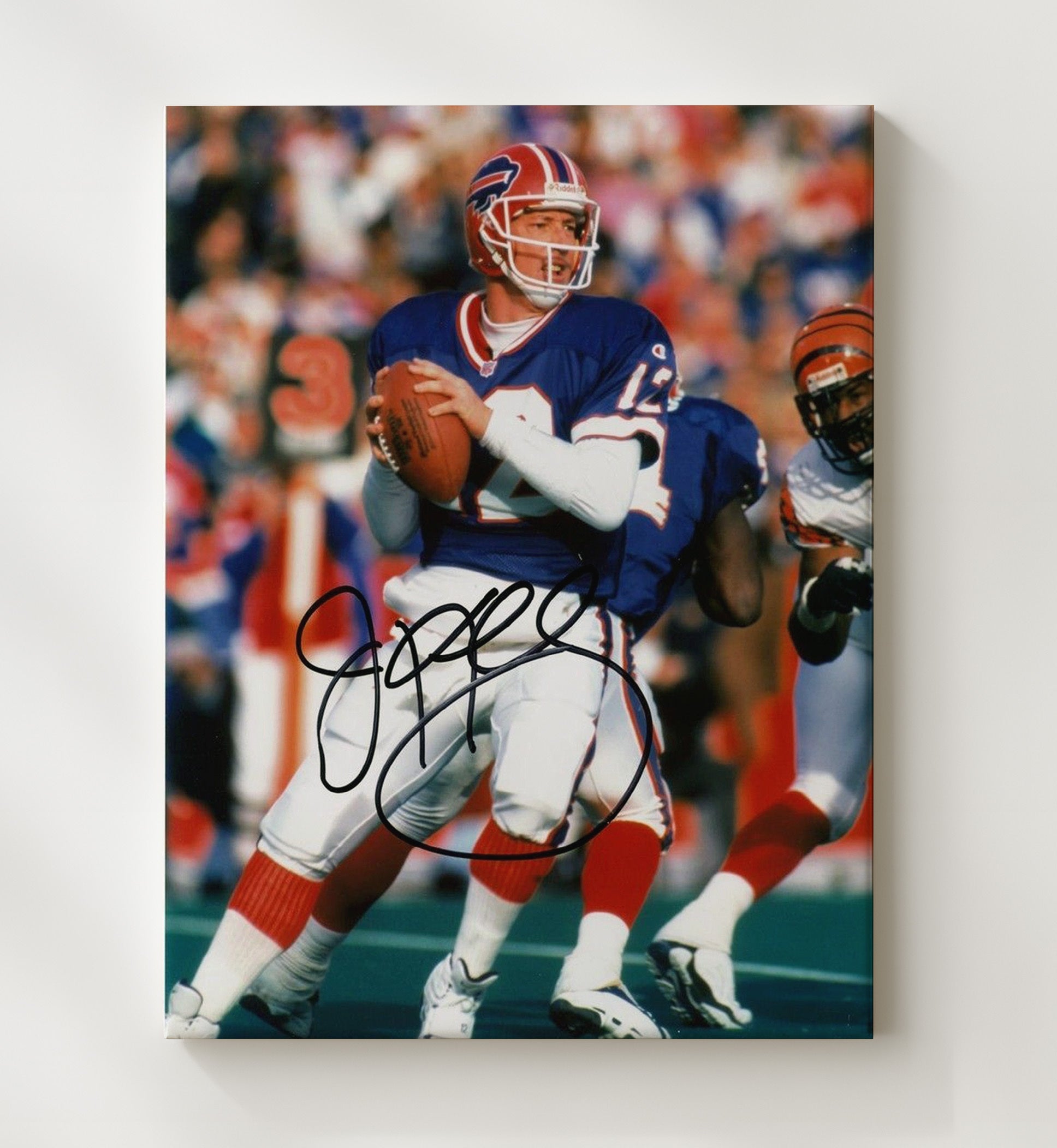 Jim Kelly - K-Gun Commander Football Wall Art - football wall art print