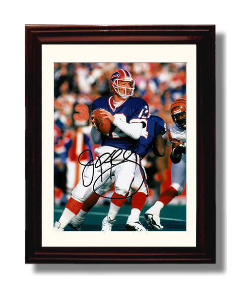 Jim Kelly - K-Gun Commander 8x10 Canvas vintage football wall art