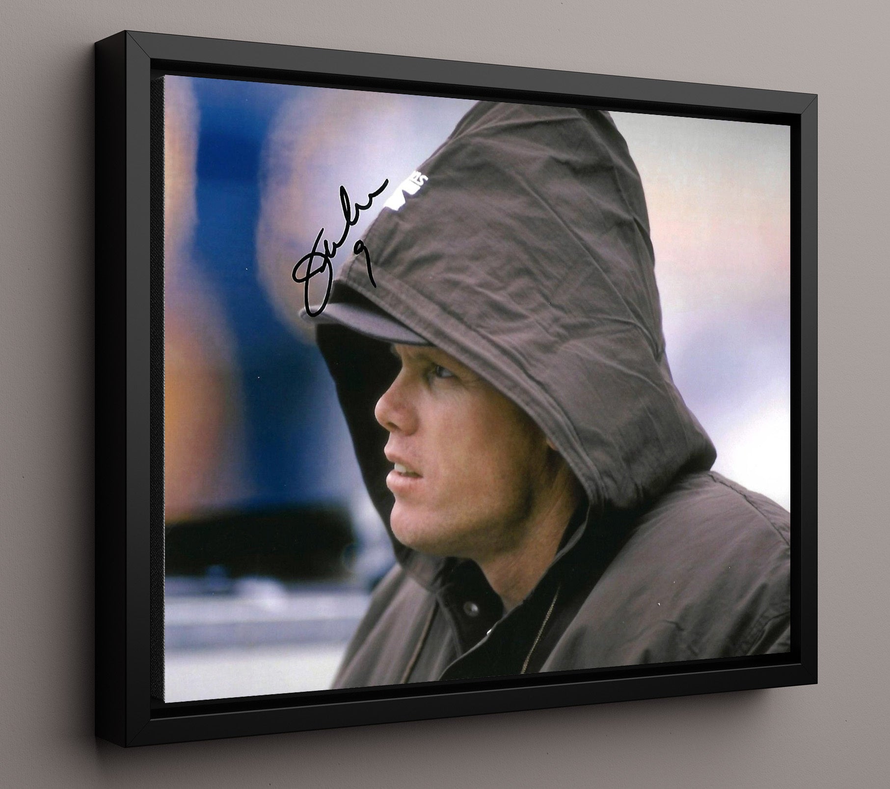 Jim Mcmahon Hoodie Look - Sideline Rebel Football Wall Art - football wall art print
