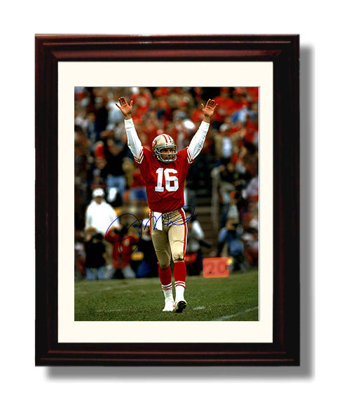 Joe Montana - Joe Cool 8x10 Canvas vintage football wall art
