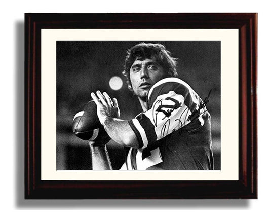 Joe Namath Jets - Broadway Joe 8x10 Canvas vintage football wall art