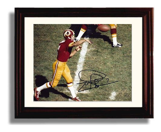 Joe Theismann - Classic Release 8x10 Canvas vintage football wall art