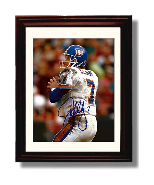 John Elway - Mile High Legend 8x10 Canvas vintage football wall art