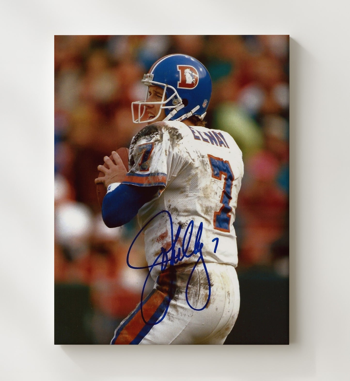 John Elway - Mile High Legend Football Wall Art - football wall art print