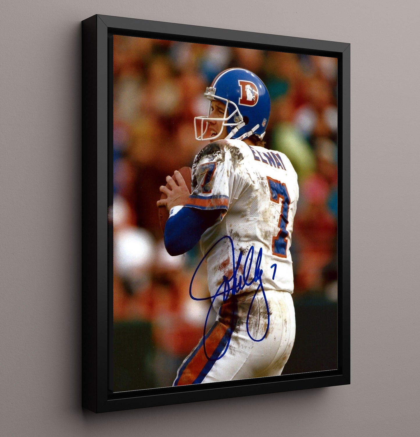 John Elway - Mile High Legend Football Wall Art - football wall art print