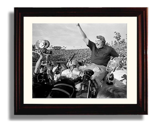 John Madden Raiders - Legendary Coach Lift 8x10 Canvas vintage football wall art