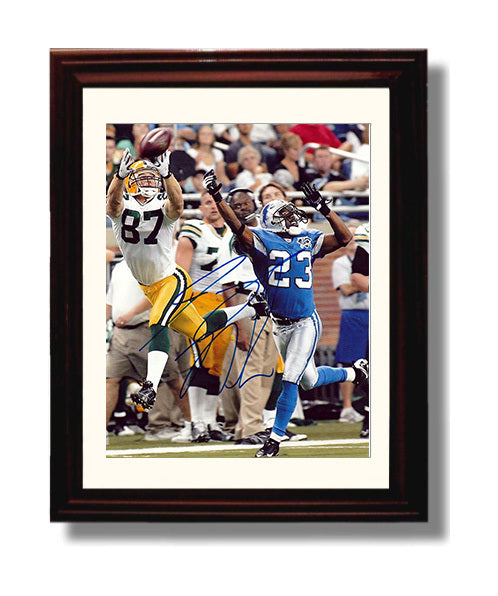 Jordy Nelson - Reliable Hands 8x10 Canvas vintage football wall art