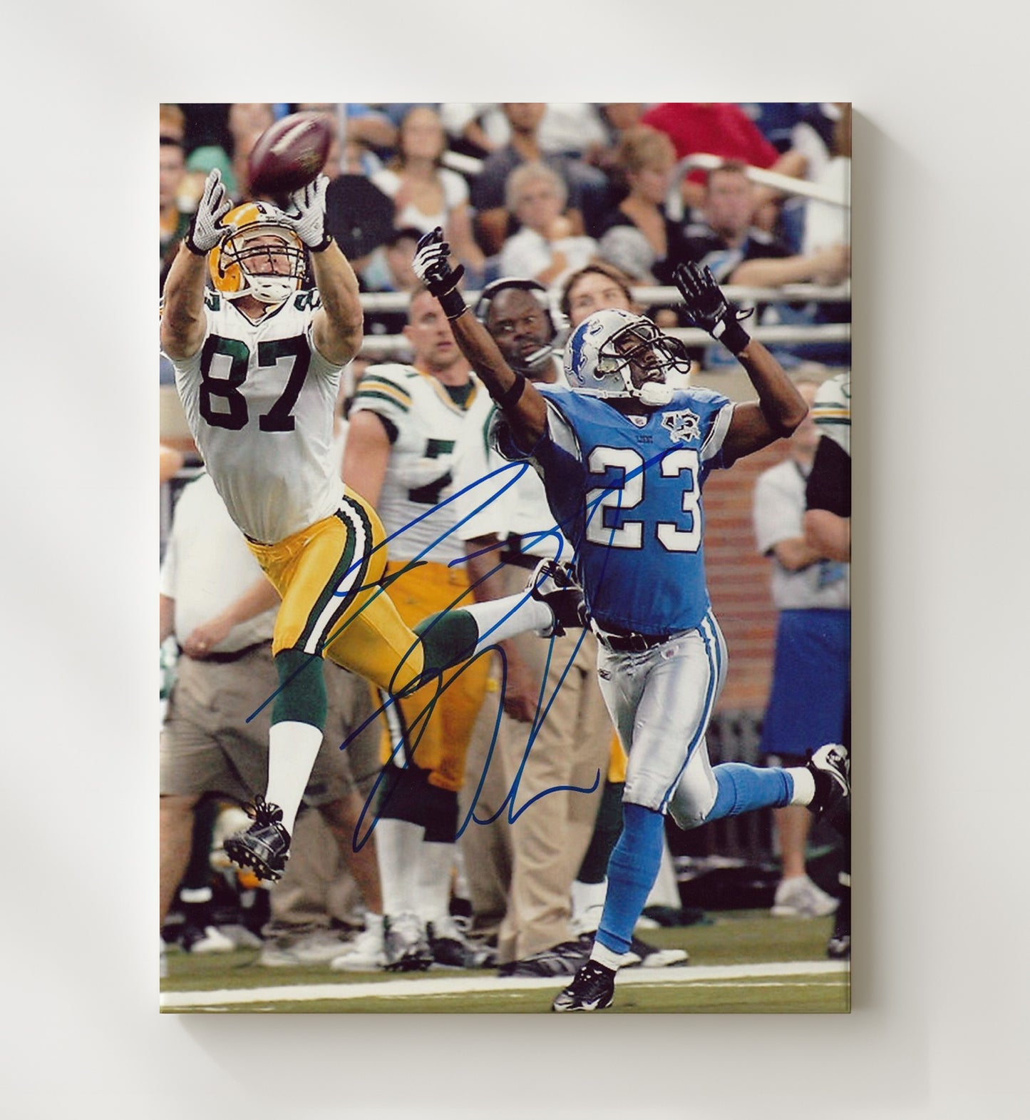 Jordy Nelson - Reliable Hands Football Wall Art - football wall art print