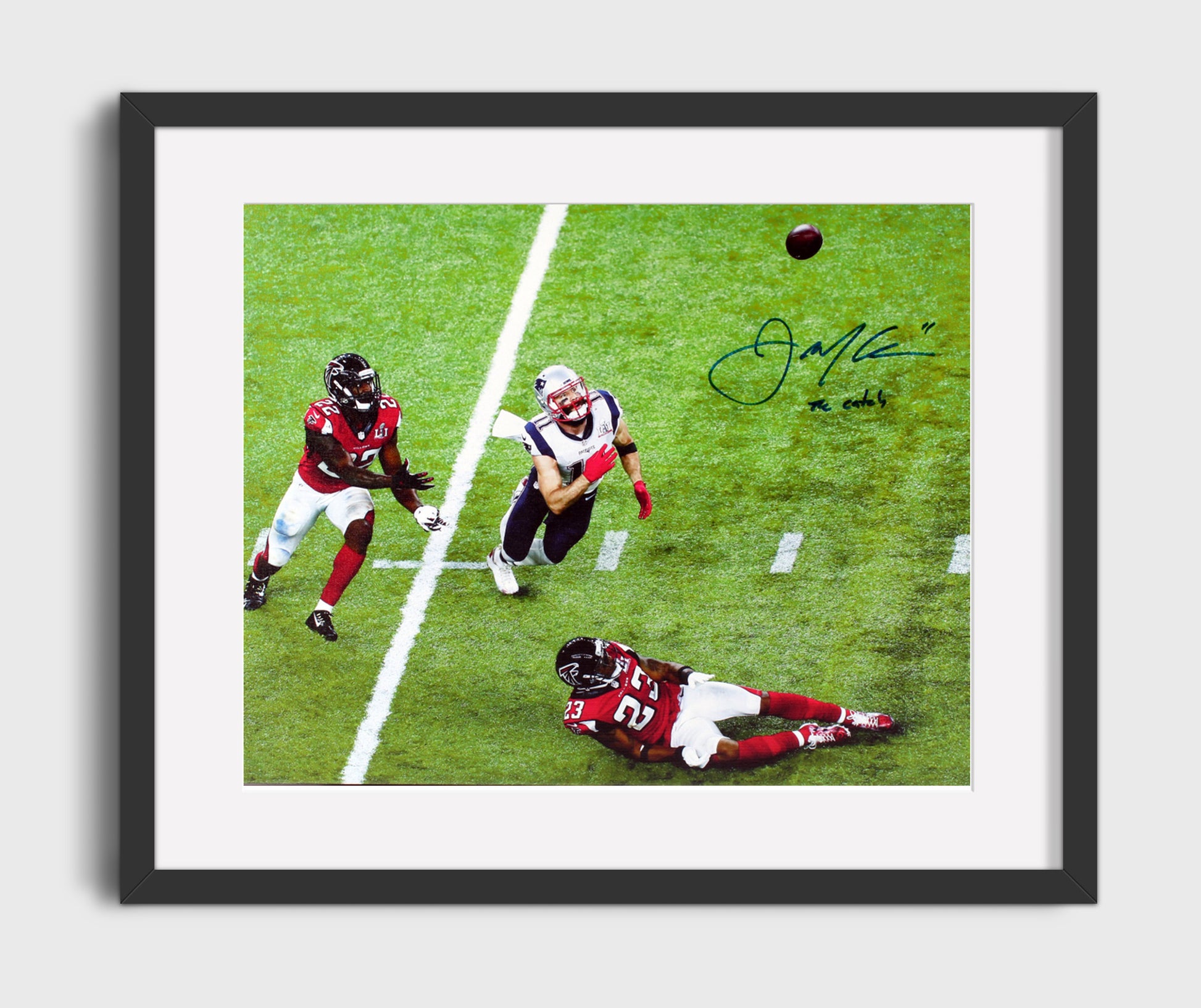 Julian Edelman - the Catch Football Wall Art - football wall art print
