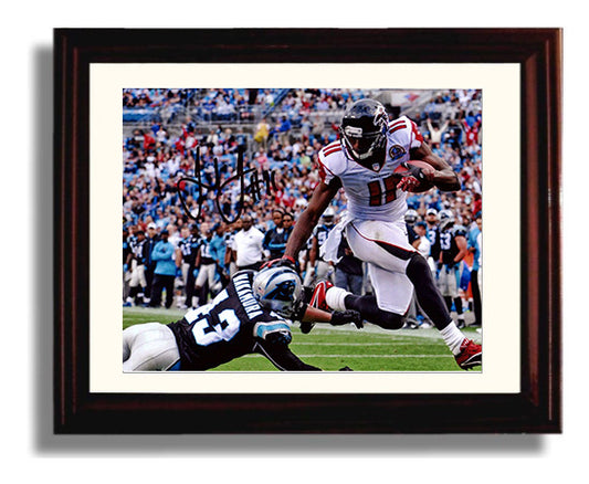Julio Jones - Power Run 8x10 Canvas vintage football wall art