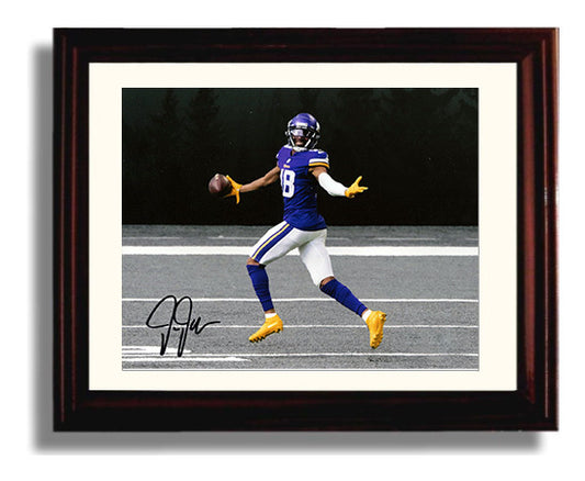 Justin Jefferson - Smooth Route 8x10 Canvas vintage football wall art