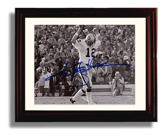 Ken Stabler - Oakland Legend 8x10 Canvas vintage football wall art