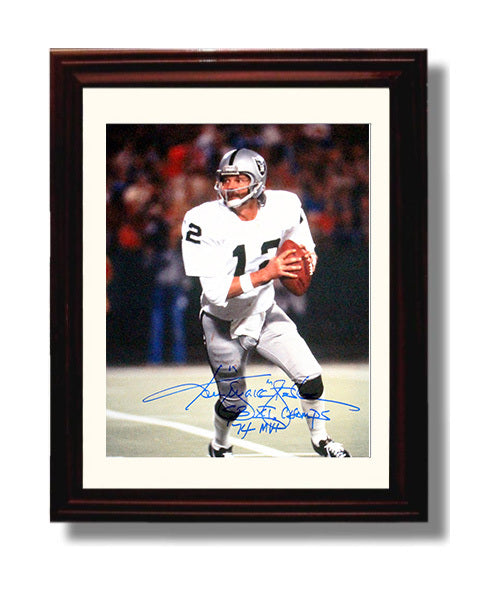Ken Stabler - Snake MVP 8x10 Canvas vintage football wall art
