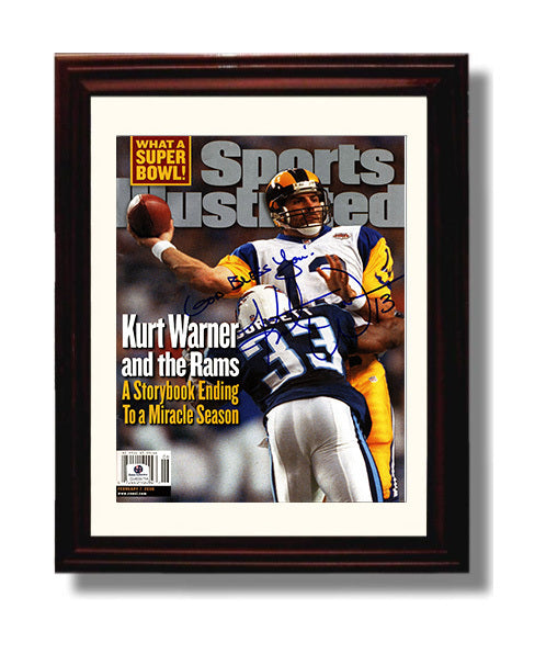 Kurt Warner - Miracle Season 8x10 Canvas vintage football wall art