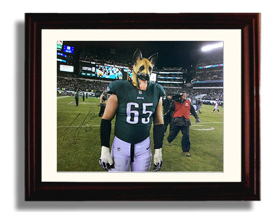 Lane Johnson - Underdog Mask 8x10 Canvas vintage football wall art