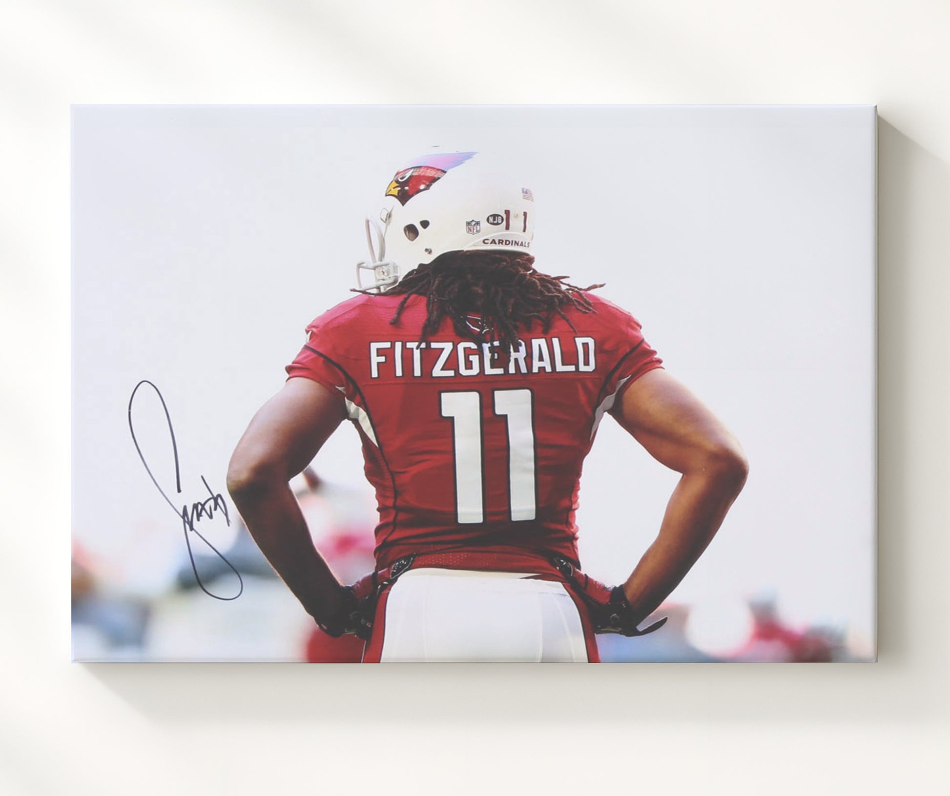 Larry Fitzgerald - Cardinal Legend Football Wall Art - football wall art print