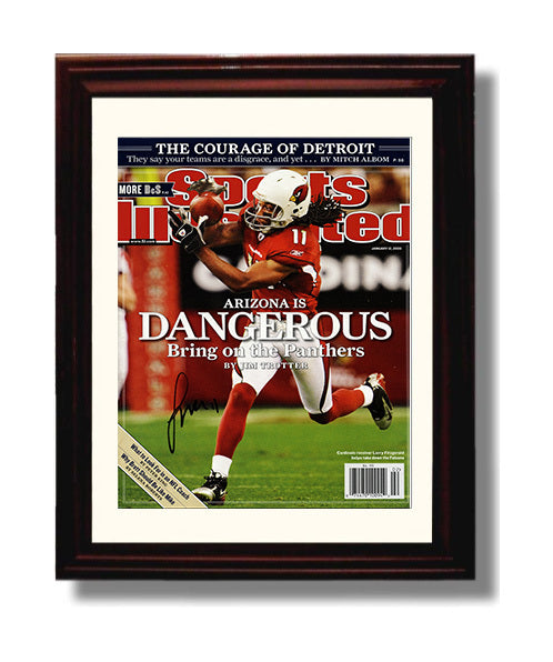 Larry Fitzgerald Dangerous - Sticky Hands 8x10 Canvas vintage football wall art