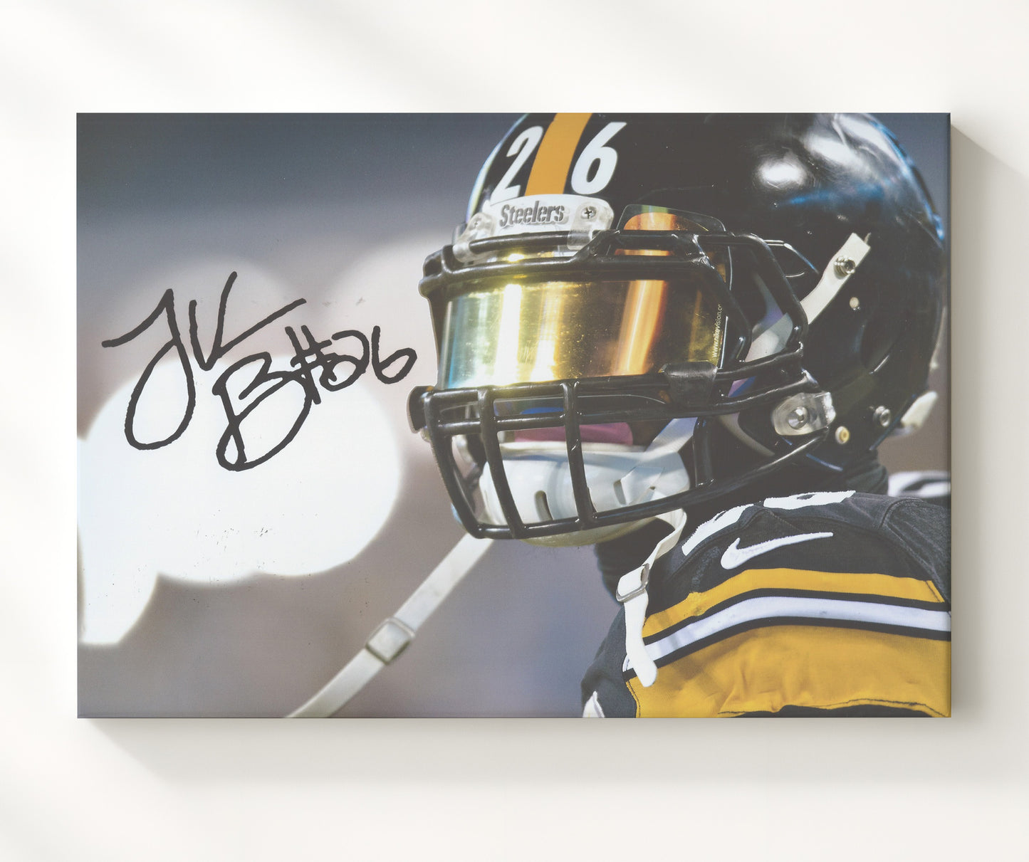 Leveon Bell - Game Face Football Wall Art - football wall art print