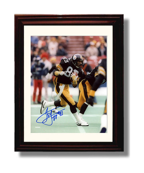 Louis Lipps - Pittsburgh Football Receiver Running with Ball After Catch 8x10 Canvas vintage football wall art