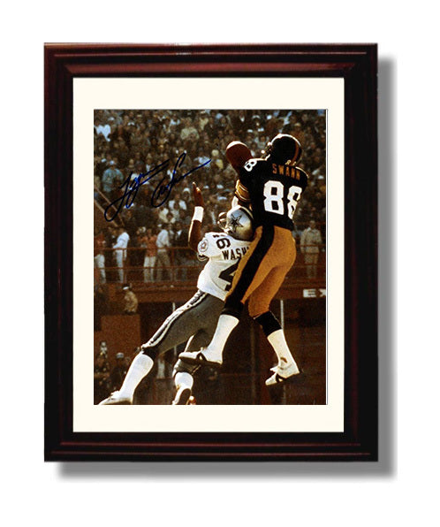 Lynn Swann - Pittsburgh Football Leaping Catch Super Bowl X 1976 8x10 Canvas vintage football wall art