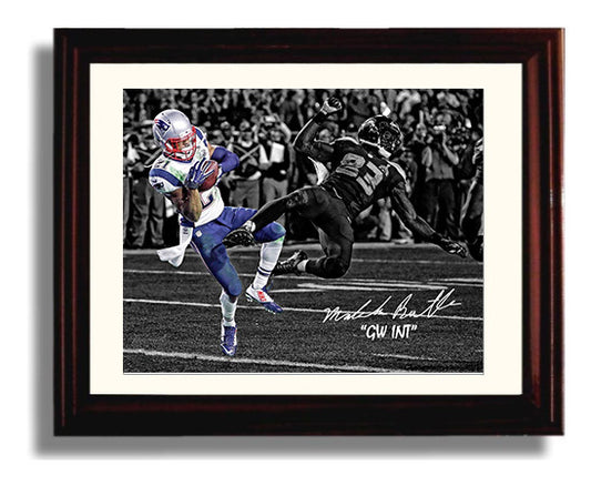 Malcolm Butler - Super Bowl XLIX Goal Line Interception 2015 8x10 Canvas vintage football wall art