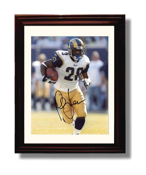 Marshall Faulk - St Louis Football Running Back Carry 8x10 Canvas vintage football wall art