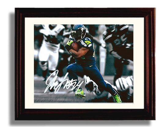 Marshawn Lynch - Beast Mode Run 8x10 Canvas vintage football wall art