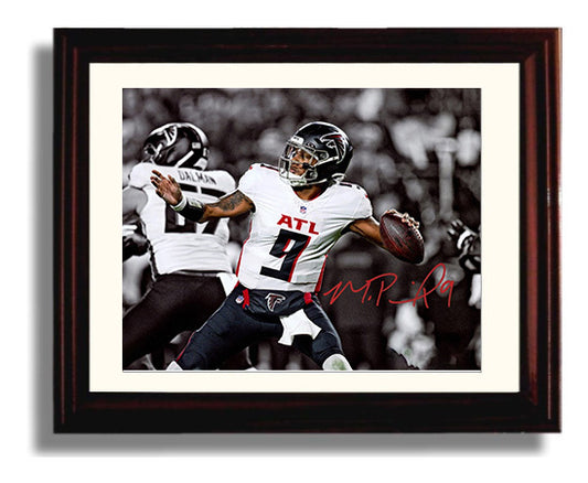 Michael Penix Jr - Rising Star 8x10 Canvas vintage football wall art