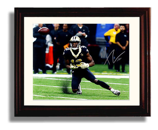 Michael Thomas - New Orleans Football Receiver Surprise Catch Reaction 8x10 Canvas vintage football wall art