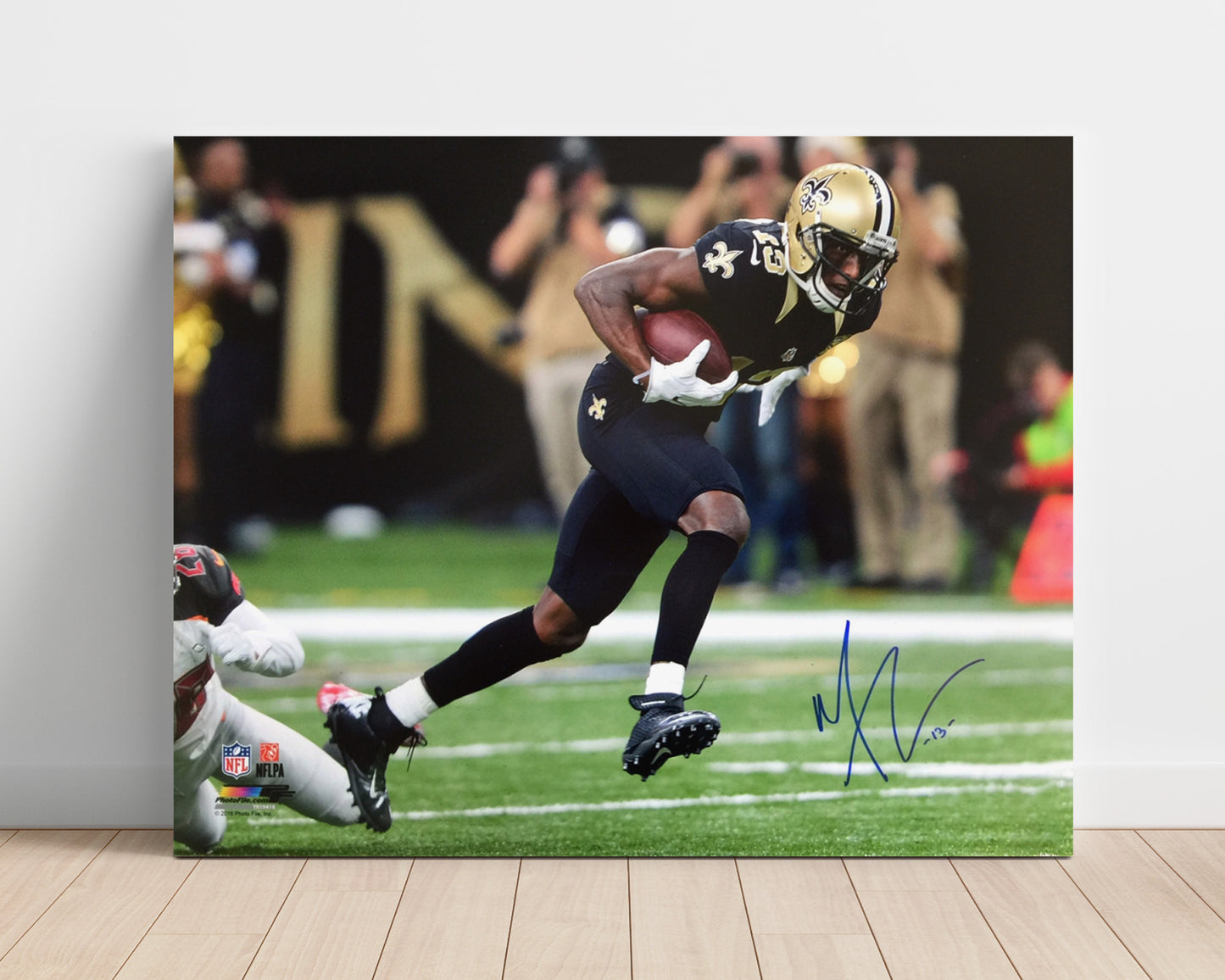 Michael Thomas Saints - Cant Guard Mike Vintage Football Wall Art - 16x20 Unframed Print football decor